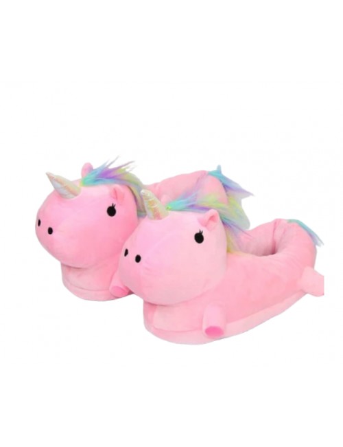 Chaussons Licorne Rose Kigurumi