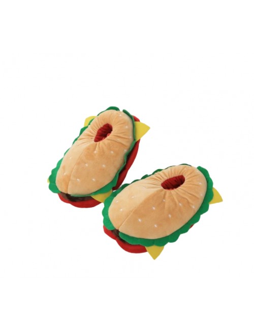 Chaussons Hamburger Kigurumi