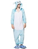 Blå Kanin Onesie
