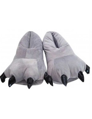 Grå Monster Kigurumi Tofflor