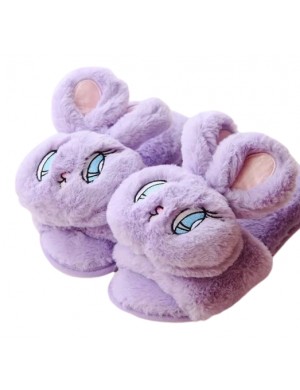 Chaussons Lapin Violet Kigurumi