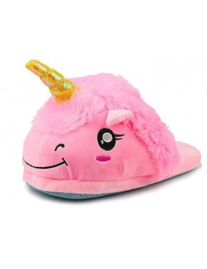 Pantoufles Licorne Rose Kigurumi