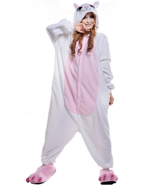 Chat Blanc Kigurumi