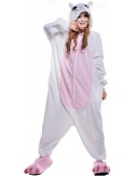 Vit Katt Kigurumi