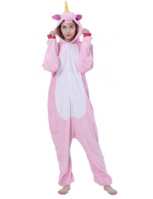 Różowe Kigurumi Jednorożec