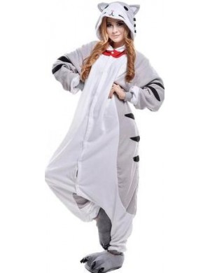 Chat Gris Kigurumi