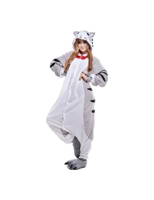 Chat Gris Kigurumi