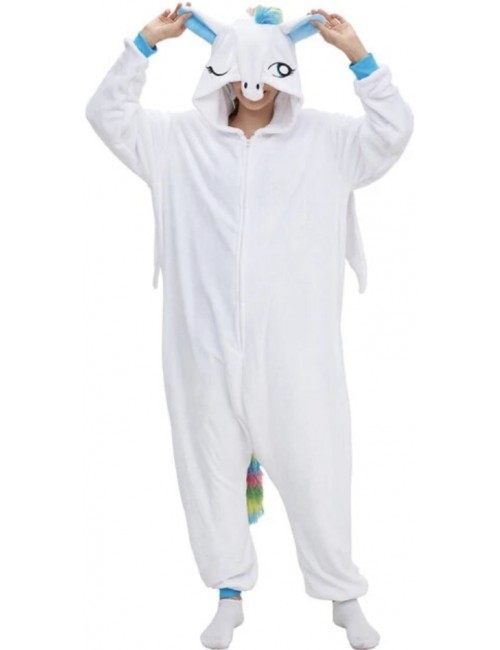 Licorne blanche Kigurumi