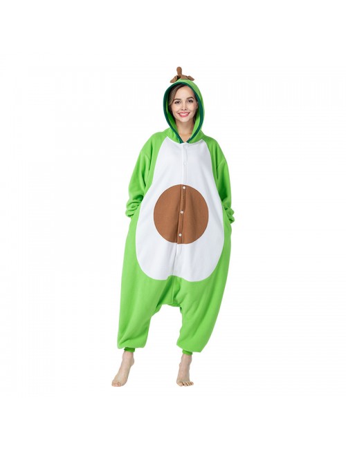 Traitement personnalisé cross border Shaker cosplay Party suit show suit fruit avocat couple une pièce pyjama