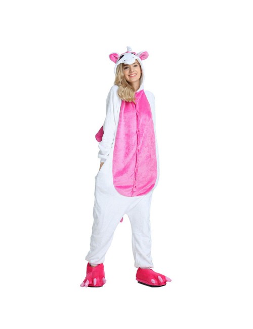 Panda en flanelle parent-enfant animal de dessin animé pyjama une pièce loungewear cospaly performance clothing