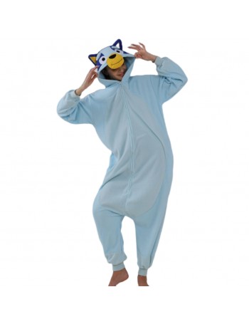 Nouveau bruy Cartoon animal une pièce pyjama en polaire adulte Halloween couple Home