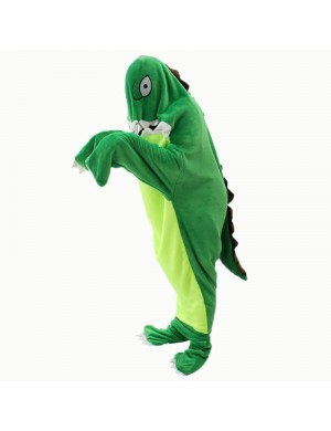 Vihreä T-Rex Dinosaurus Kigurumi