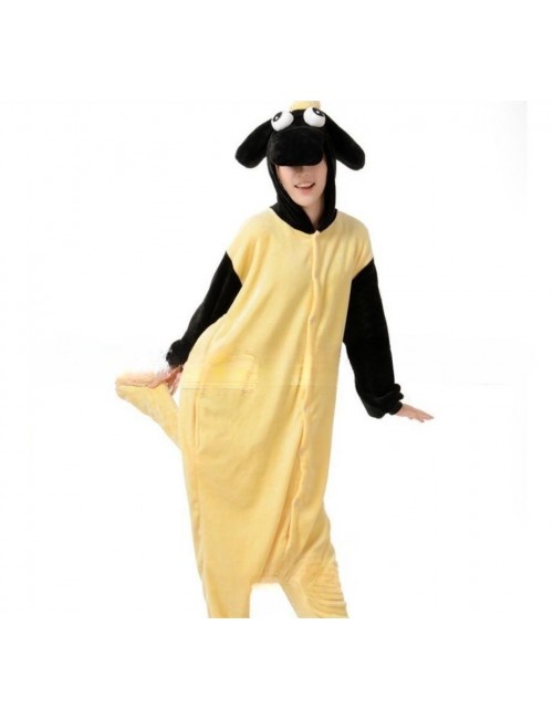 Pyjama de dessin animé lapin minus size plus size lapin animal cartoon one-piece pajamas shaker fleece couple homewear