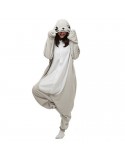 Grauer Seehund Kigurumi