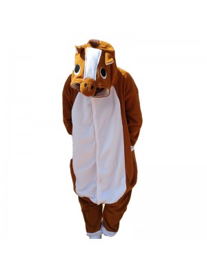 Vente en gros automne hiver animaux bande dessinée une pièce pyjama nouveau rose bleu schizzard polaire couple homewear