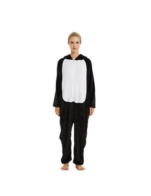 Sources transfrontalières flanelle animal de dessin animé pyjama une pièce husky vêtements de scène