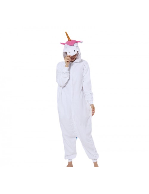 Pyjama unipièce licorne loisirs couple homewear hiver shaker polaire chaud pyjama manches longues