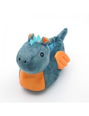 Dessin animé dinosaure coton drag intérieur maison animaux coton drag mignon en peluche maison coton pantoufles