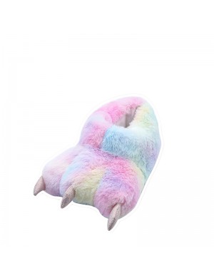 Mop en coton avec pattes d'animaux arc-en-ciel Mop en coton pour l'intérieur et la maison
