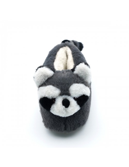 Accueil pantoufles en coton pantoufles en coton pour raton laveur animal de dessin animé
