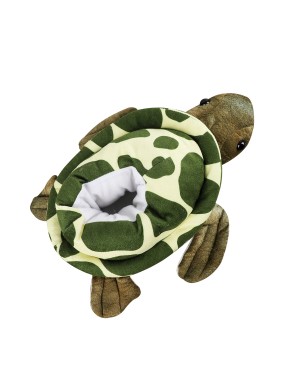 Chaussons d'intérieur en coton avec tortue mignonne