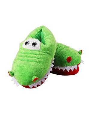 Pantoufles en coton épaissies d'intérieur pantoufles en peluche tout compris