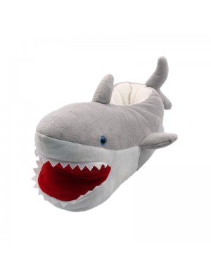 Accueil animaux coton pantoufles chaussures chaudes dessin animé Shark coton pantoufles