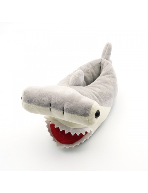 Animal coton pantoufle chaussures chaudes dessin animé Shark coton pantoufle