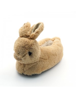 Pantoufles en coton chaussures chaudes dessin animé lapin coton slip