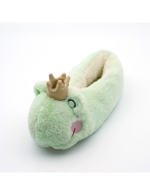 Animal coton pantoufle chaussures chaudes dessin animé grenouille
