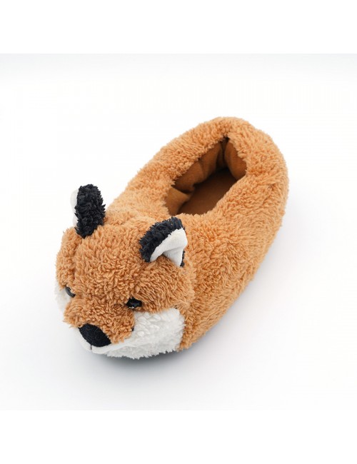 Animal coton pantoufle chaussures chaudes Cartoon Fox
