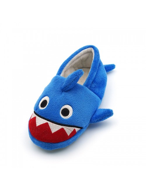 Shark Cotton slip mignon en peluche Home pantoufles en coton