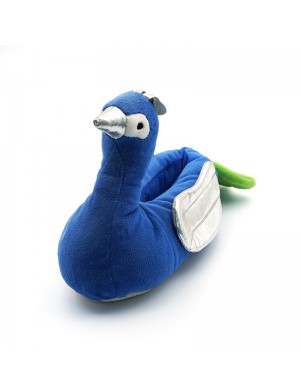 Dessin animé paon coton slip mignon en peluche Home pantoufles en coton