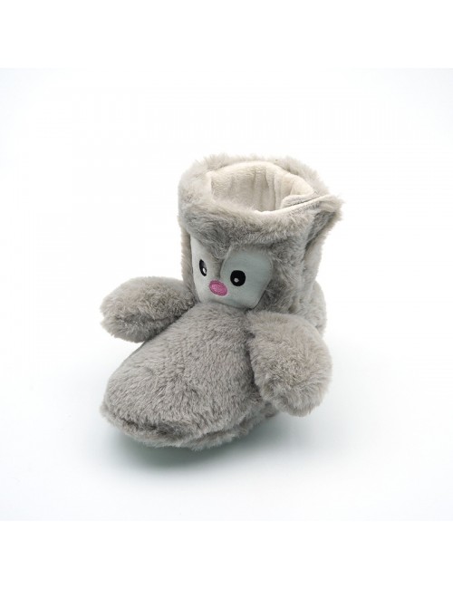 Penguin peluche Casual Home pantoufles longues en coton