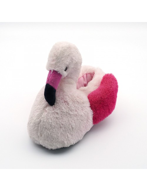 Dessin animé Swan coton slip mignon en peluche Home pantoufles en coton