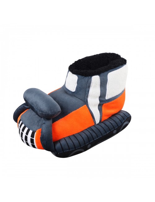 Chaussons en coton mignon bulldozer Home