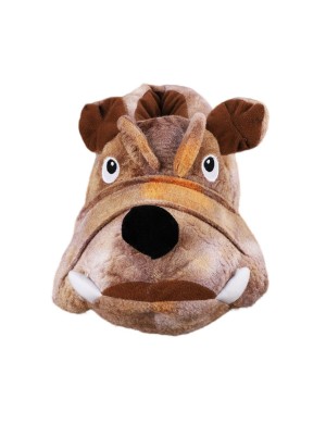 Chaussons en coton avec chien maléfique