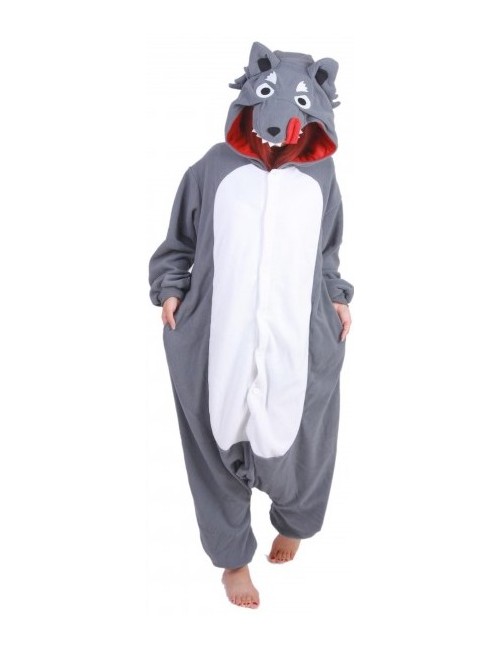 Loup Gris Kigurumi