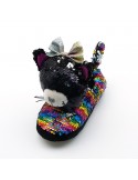 Funkelnde Katze Kigurumi Hausschuhe