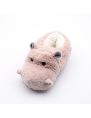 Dessin animé hippopotame coton remorquage