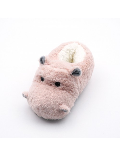 Dessin animé hippopotame coton remorquage