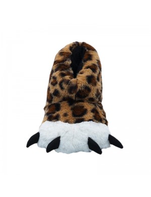 Dessin animé animal léopard patte d'ours coton drag