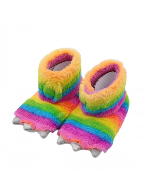 Chaussures chaudes dessin animé dinosaure pattes coton slip