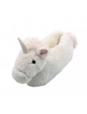 Weiße Einhorn Hausschuhe