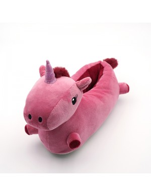 Pantoufles en coton Cartoon animal Licorne