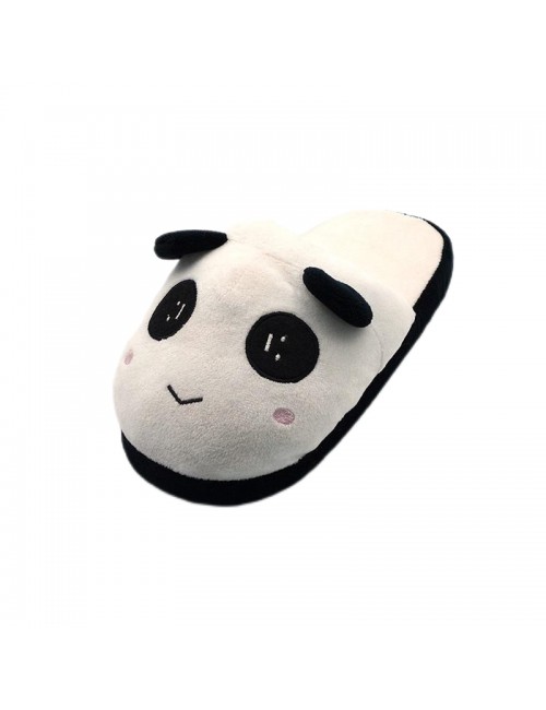 Accueil pantoufles en coton animaux de dessin animé panda géant