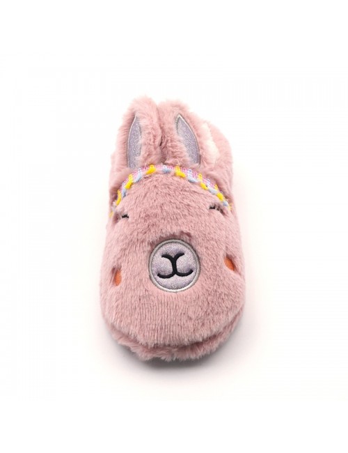 Pantoufles de coton de lapin de dessin animé