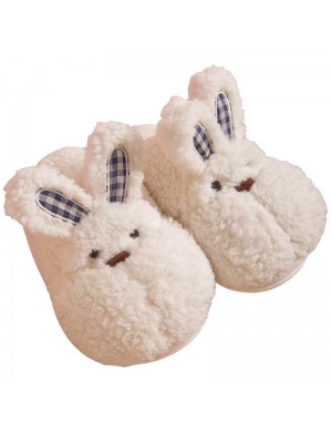 Chaussons en coton en forme de lapin mignon