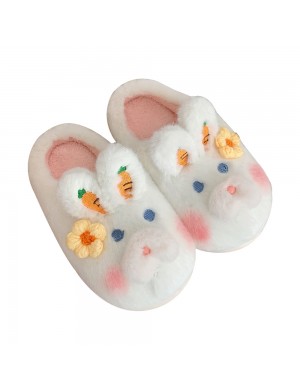 Chaussons en coton en forme de lapin