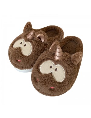 Chaussons en coton en forme de licorne